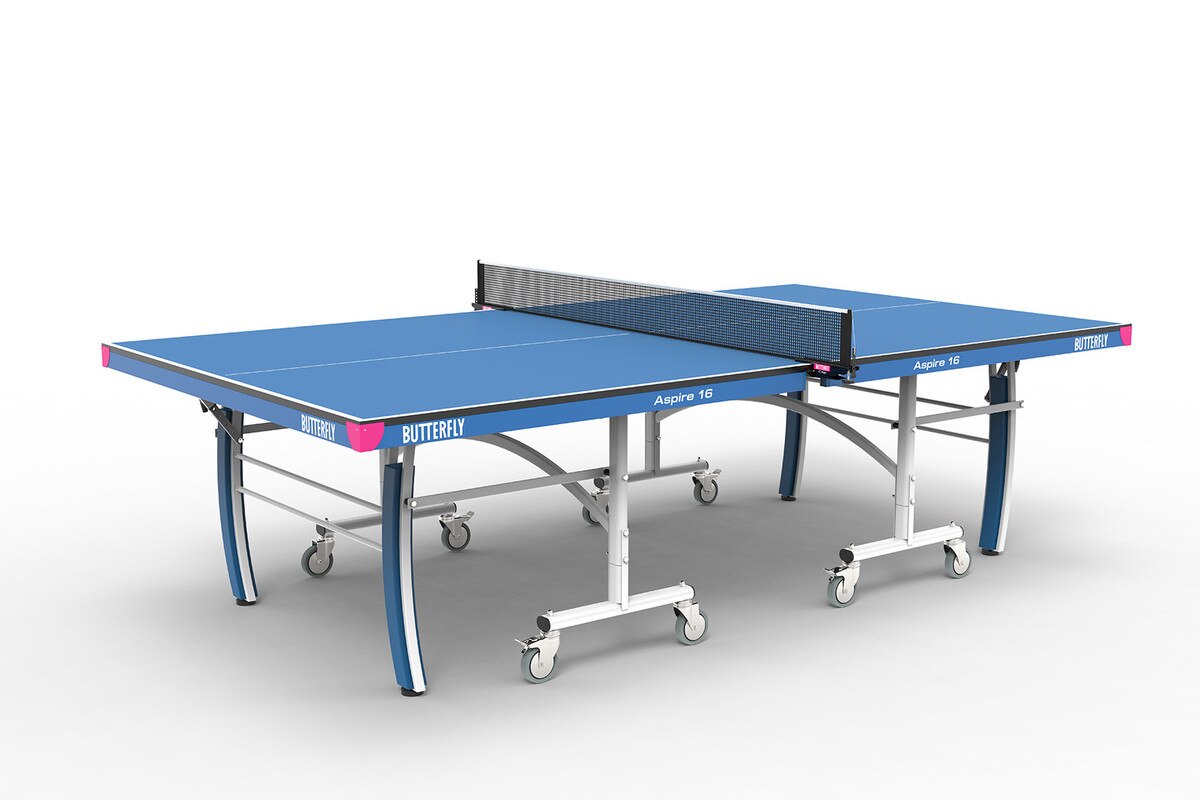Butterfly Aspire 16 Table: Aspire 16 Table Blue Table